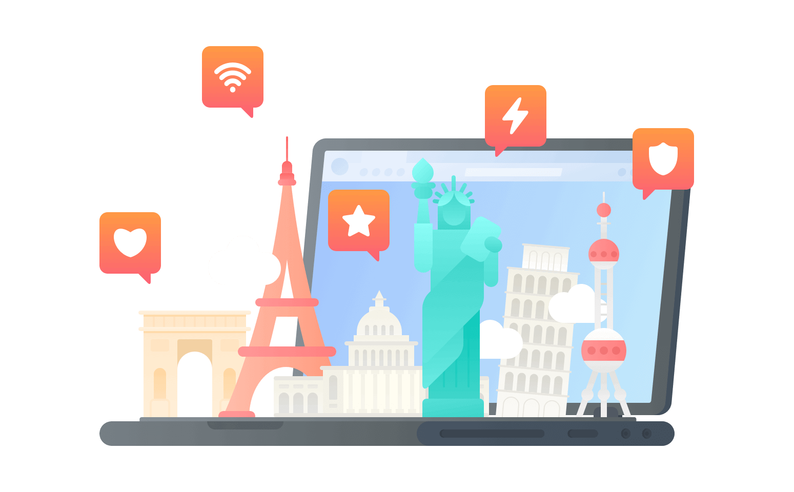 在福克兰连接到中国vpn - 光电加速器